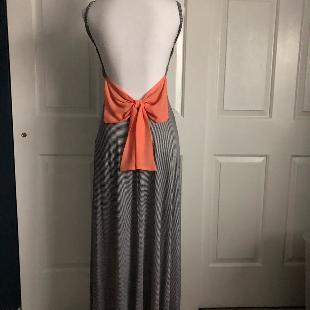 Maxi Dress w/Bow S